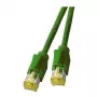 EFB RJ45 patch kábel Cat.6A S/FTP LSZH Draka UC900 TM31 zelený 0,25 m