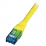 EFB-Elektronik RJ45 patch kábel Cat.6A U/UTP LSZH Premium 500MHz žltý 15m Výrobca: EFB Elektronik (K8109GE.15)