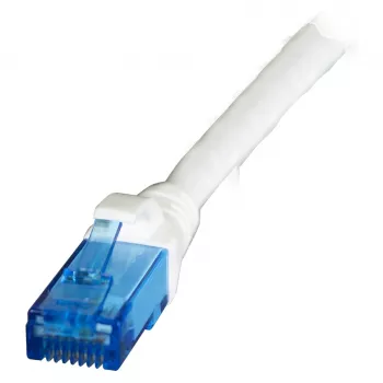 EFB RJ45 patch kábel Cat.6A U/UTP LSZH Premium 500MHz biely 15m