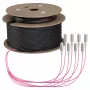 EFB trunk kábel U-DQ(ZN)BH OM4 8G (1x8) SC-SC 90m Dca LSZH