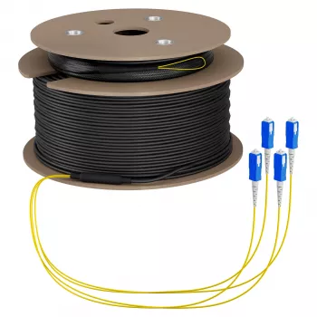 EFB trunk kábel U-DQ(ZN)BH OS2 4E (1x4) SC-SC 180m Dca LSZH G657A1