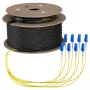 EFB Trunk kábel U-DQ(ZN)BH OS2 8E (1x8) LC-LC 100m Dca LSZH G657A1
