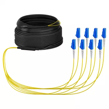 EFB Trunk kábel U-DQ(ZN)BH OS2 8E (1x8) LC-LC 10m Dca LSZH G657A1