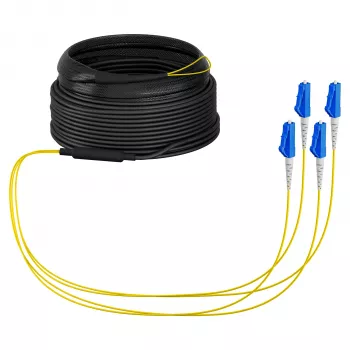 EFB Trunk kábel U-DQ(ZN)BH OS2 4E (1x4) LC-LC 10m Dca LSZH G657A1