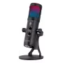 Deltaco Gaming RGB streamovací mikrofón čierny