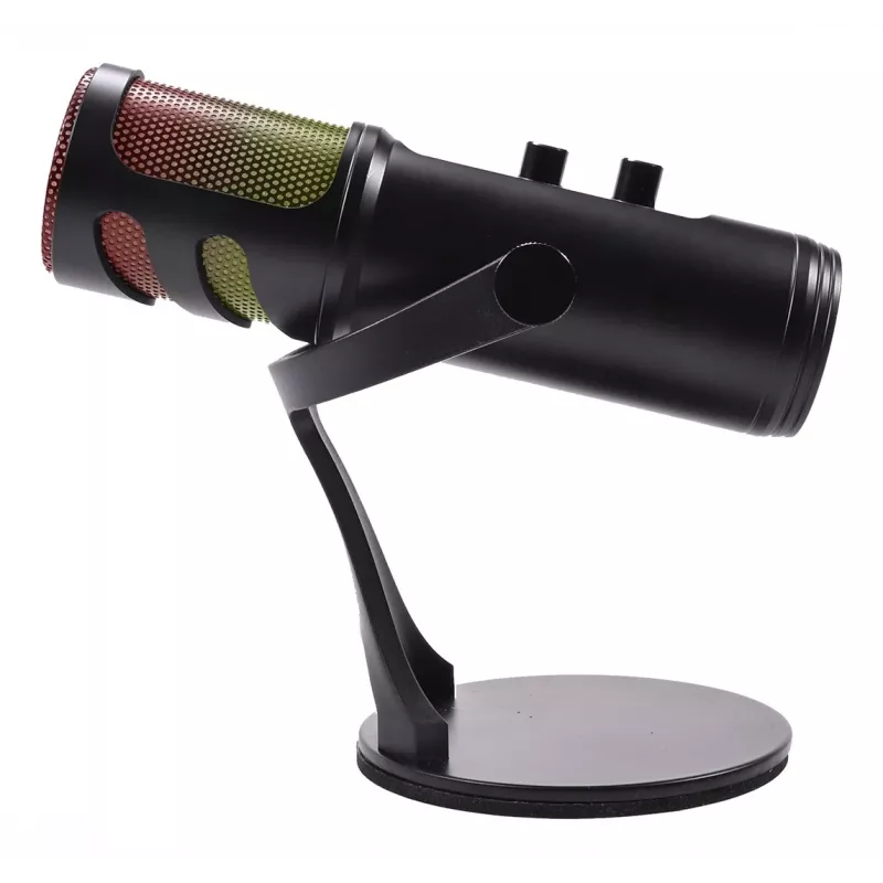 Deltaco Gaming RGB streamovací mikrofón čierny