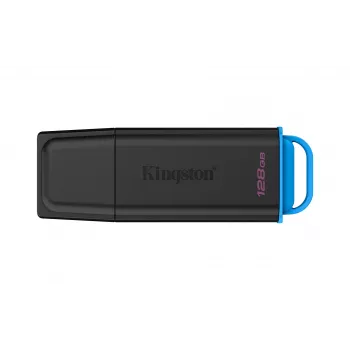 Kingston Technology DataTraveler 128GB prenosný USB 3.2 Gen 1 Exodia čierna/modrá