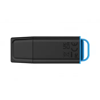 Kingston Technology DataTraveler 128GB prenosný USB 3.2 Gen 1 Exodia čierna/modrá