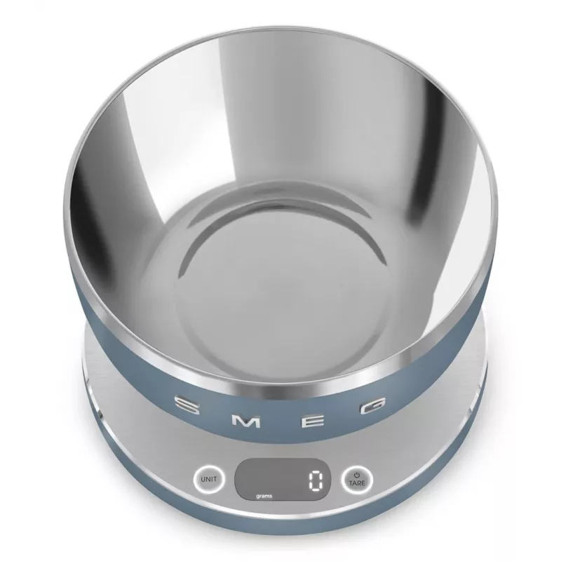 Smeg kuchynská váha dig. KSC01SBMWW, max. 5kg, Storm Blue