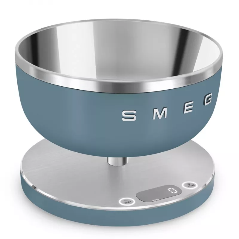 Smeg kuchynská váha dig. KSC01SBMWW, max. 5kg, Storm Blue
