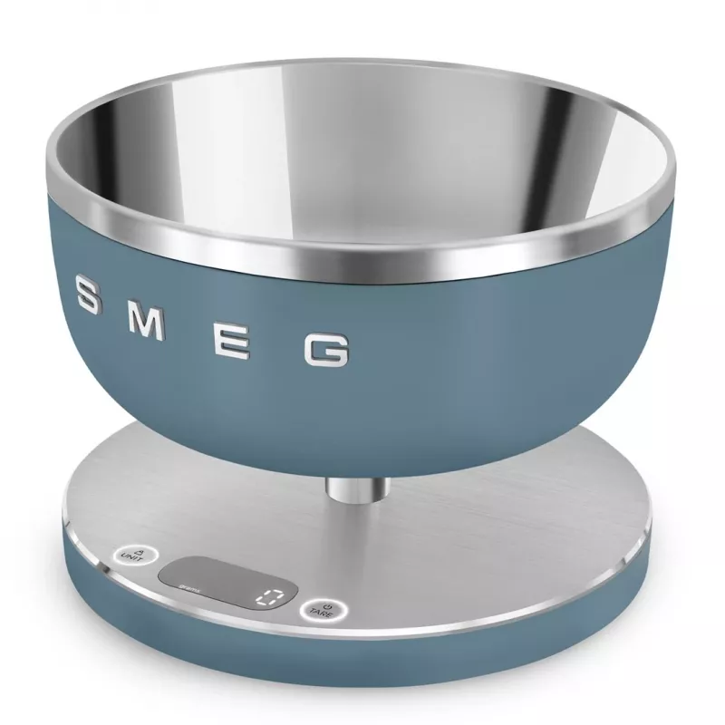 Smeg kuchynská váha dig. KSC01SBMWW, max. 5kg, Storm Blue