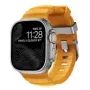 NOMAD Rocky Point Band - náramok pre Apple Watch 46mm/49mm s FKM a titánom (sol, prírodný hardvér)