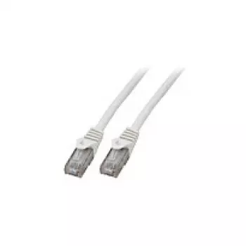 EFB RJ45 patch kábel Cat.5e U/UTP LSZH CCA AWG24/7 biely 1m