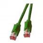 EFB RJ45 patch kábel Cat.6A S/FTP LSZH Draka UC900 TM21 zelený 0,25m