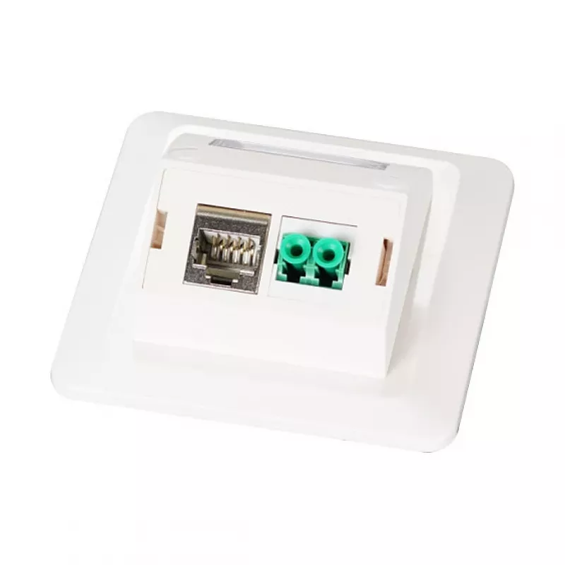 EFB multifunkčná rámová sada s 1- a 2-port adaptérom formát Keystone (HDMI, USB,
