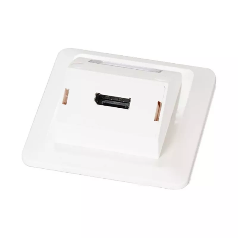 EFB multifunkčná rámová sada s 1- a 2-port adaptérom formát Keystone (HDMI, USB,