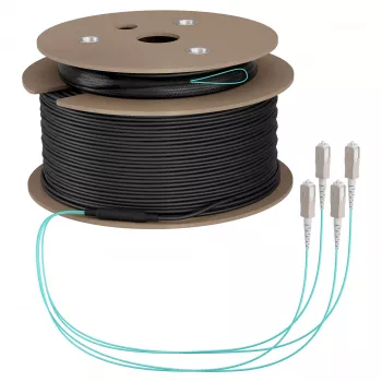 EFB Trunk kábel U-DQ(ZN)BH OM3 4G (1x4) SC-SC 80m Dca LSZH