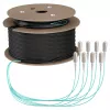 EFB Trunk kábel U-DQ(ZN)BH OM3 8G (1x8) SC-SC 80m Dca LSZH
