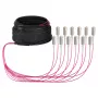 EFB Trunk kábel U-DQ(ZN)BH OM4 12G (1x12) SC-SC 20m Dca LSZH