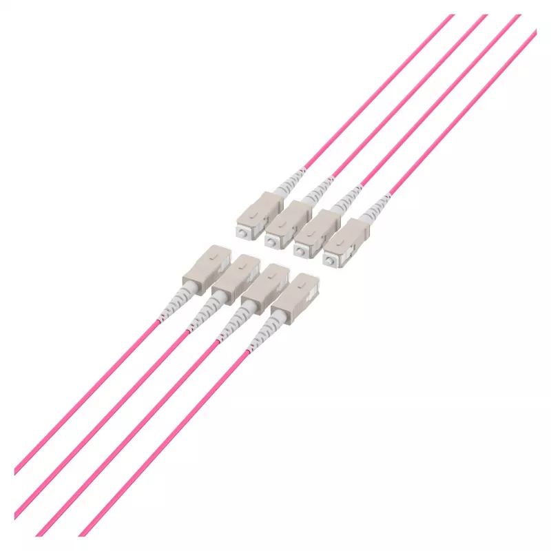 EFB Trunk kábel U-DQ(ZN)BH OM4 8G (1x8) SC-SC 20m Dca LSZH