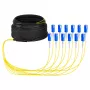 EFB Trunk kábel U-DQ(ZN)BH OS2 12E (1x12) SC-SC 20m Dca LSZH G657A1