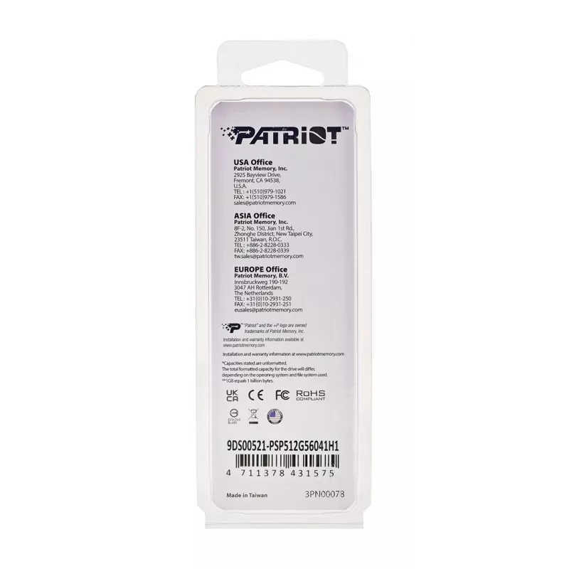 Patriot Premium čierna DDR5 12GB 5600MHz chladič 1Rank