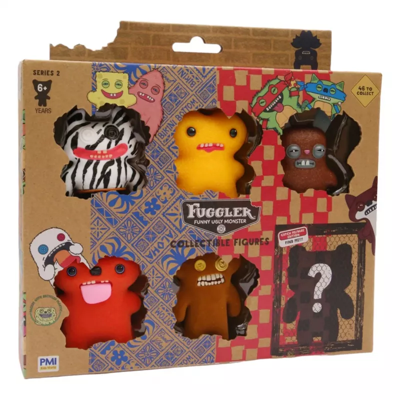 Fuggler S2 figúrky – 6 ks Deluxe-Box (sortiment)
