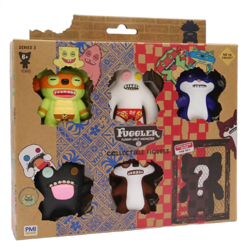 Fuggler S2 figúrky – 6 ks Deluxe-Box (sortiment)