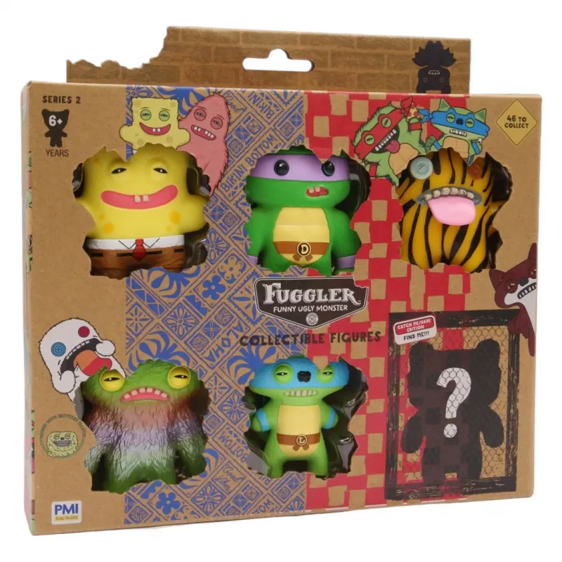 Fuggler S2 figúrky – 6 ks Deluxe-Box (sortiment)