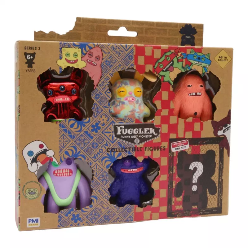 Fuggler S2 figúrky – 6 ks Deluxe-Box (sortiment)