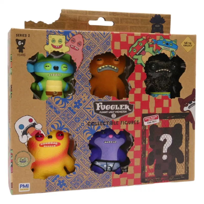 Fuggler S2 figúrky – 6 ks Deluxe-Box (sortiment)