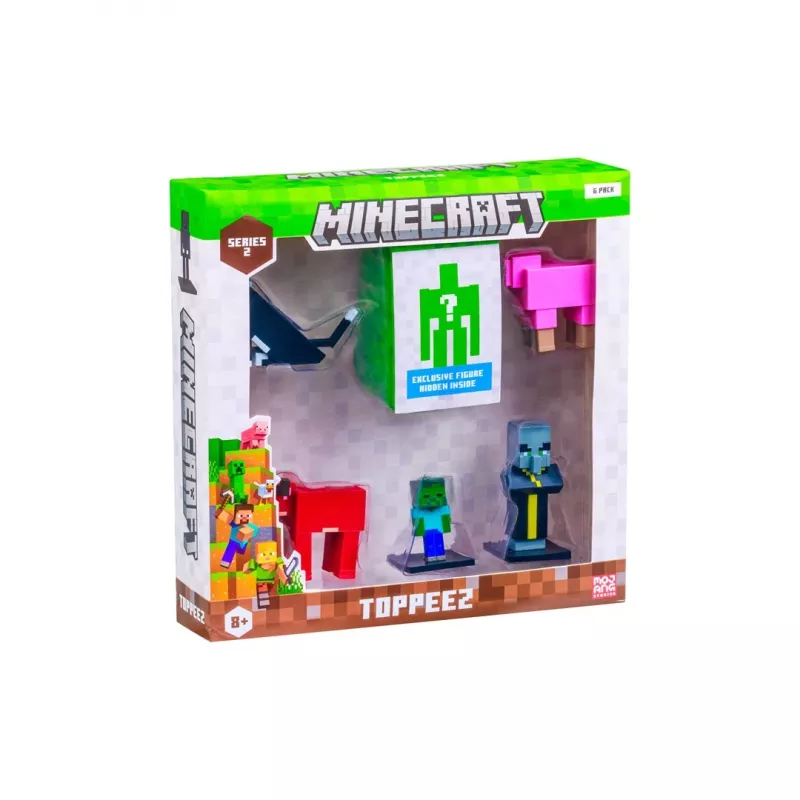 Minecraft S2 figúrky - 6 ks Deluxe-Box (sortiment)