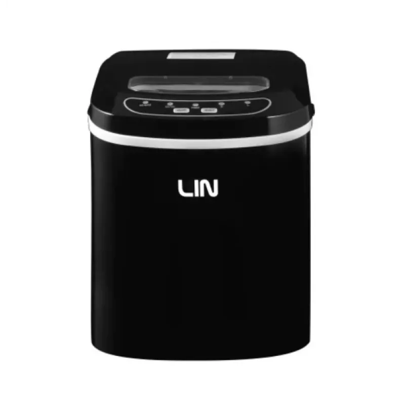 Prenosný výrobník ľadových kociek LIN ICE PRO-B12 čierny
