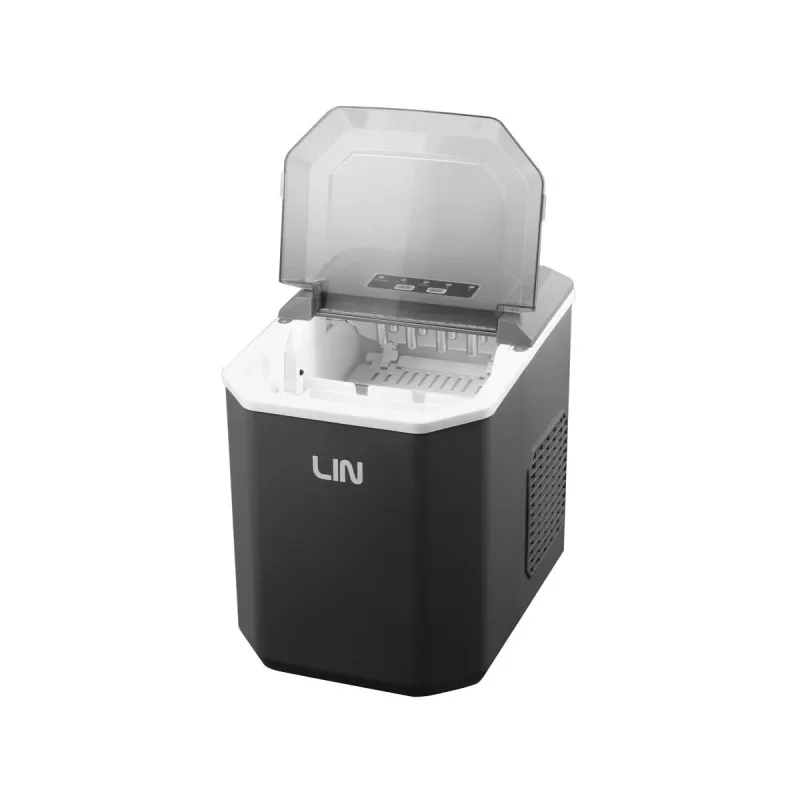 LIN ICE-G9 výrobník ľadových kociek sivý