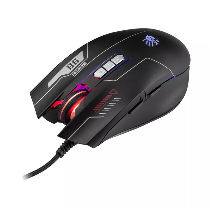A4TECH BLOODY USB B1700 B140N +ES7 + BP-50M USB/ Esports Black USB Set (klávesnica+myš+podložka) (EN)