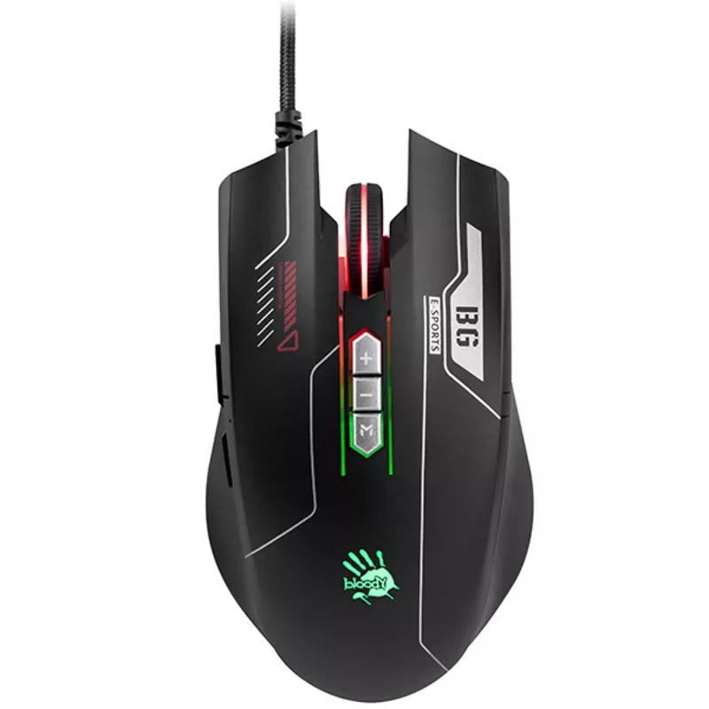 A4TECH BLOODY USB B1700 B140N +ES7 + BP-50M USB/ Esports Black USB Set (klávesnica+myš+podložka) (EN)