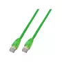 EFB-Elektronik RJ45 patch kábel Kat.6 U/UTP LSZH CCA zelený 3m výrobca: EFB Elektronik (K8104GN.3)