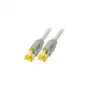 EFB-Elektronik RJ45 patch kábel Cat.6A S/FTP LSZH Datwyler 7702 TM31 sivý 1m Výrobca: EFB Elektronik (K8580GR.1)