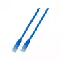 EFB-Elektronik RJ45 patch kábel Cat.6 U/UTP PVC CCA modrý 1m Výrobca: EFB Elektronik (K8100BL.1)