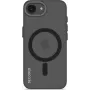 Decoded priehľadné puzdro pre iPhone 16e, matná čierna transparentná