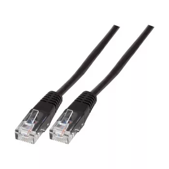 EFB-Elektronik modulárny kábel RJ45 (8/4) - RJ45 (8/4), zaliate, čierny, 3 m Výrobca: EFB Elektronik (K2422.3)