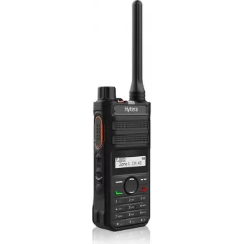 Prenosná vysielačka HYTERA AP585 BT U1 400–470 MHz, 1500 mAh Li-ion, krátka anténa, Bluetooth 5.0, 1,4-palcový monochromatický displej, IP54