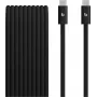 Apple Beats 240W USB-C na USB-C pletený kábel 3m Bolt čierny MHX64ZM/A