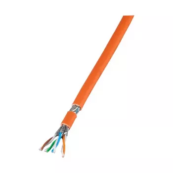 EFB-Elektronik LAN Cat.7 holý kábel 1000 AWG23 S/FTP,4P FRNC-B, CPR Dca, oranžový, 500m výrobca: EFB Elektronik (MK7101.500-CPR)