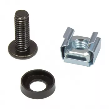 Montážna sada M6, skrutky 20 mm, balenie 50 ks, čierna, Good Connections® (GC-N0099)