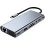 VALUE USB-C dokovacia stanica 11-in-1, 4K30 1x(HDMI/VGA/GbE), USB(3xA,1xC,1xC PD) (12.99.1143)