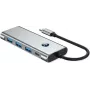 VALUE USB-C dokovacia stanica 7-in-1, 4K60 1xHDMI, 3xUSB-A, 1xSD/microSD, 1xC PD (12.99.1144)