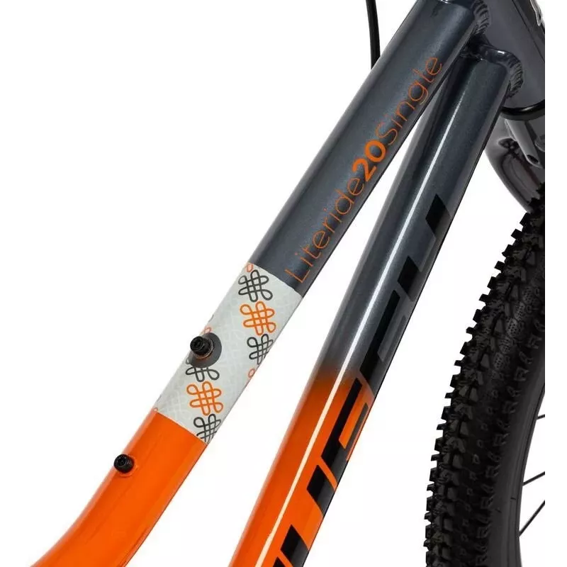 BMX bicykel Huffy HX PRO 20 Alu, čierno-oranžový (53005W)