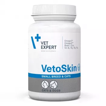 VetExpert VetoSkin Small Breed and Cats 60 kapsúl.