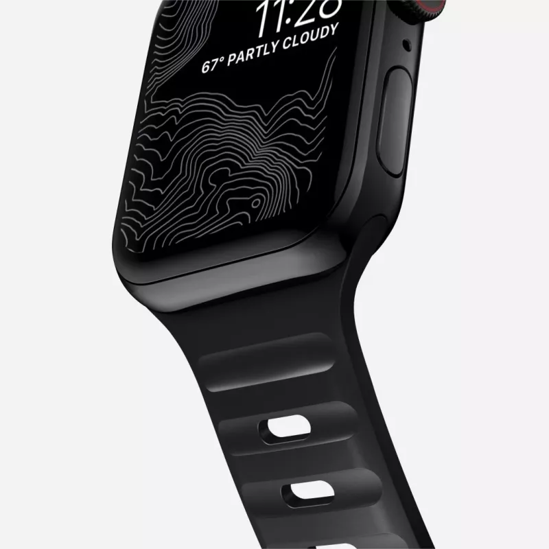 NOMAD Sport Band - remienok pre Apple Watch 46mm/49mm s FKM (čierna)